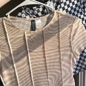 Two Sheer Divided Tops for Sale